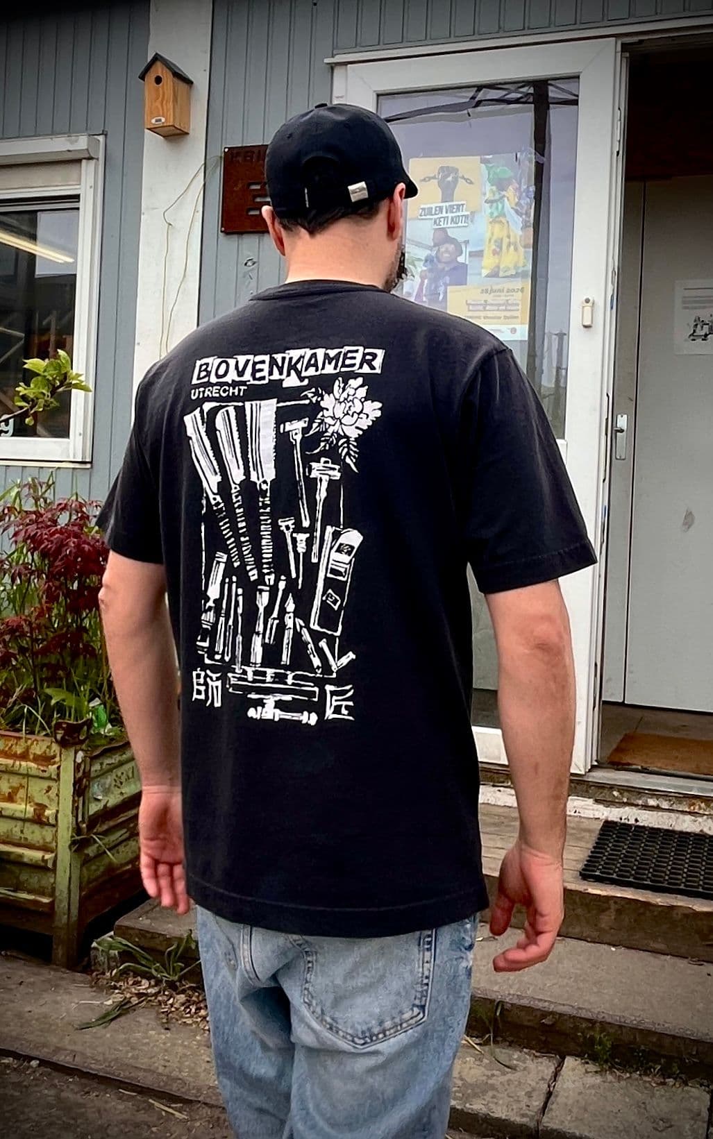 Achterkant Bovenkamer Utrecht tshirt - Wouter Zuidema