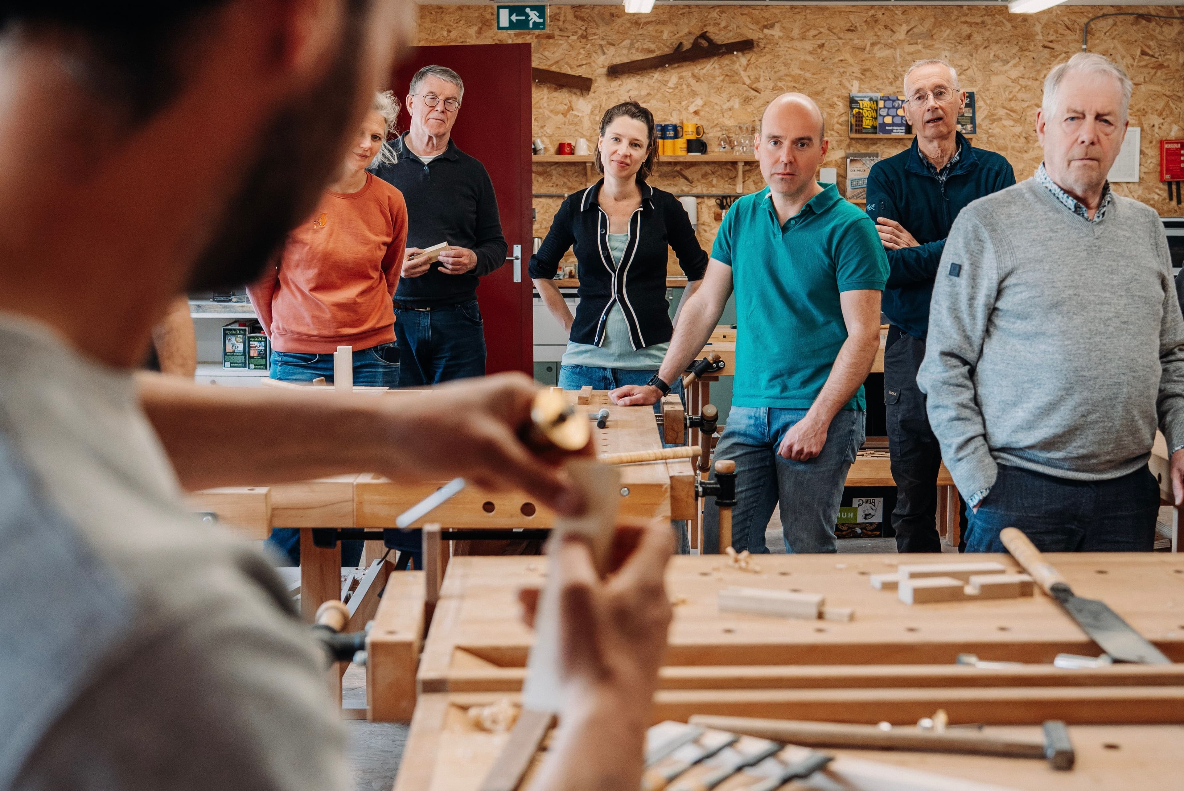 Teamdag in de werkplaats