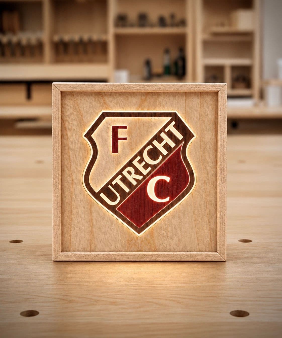 FC Utrecht lampje