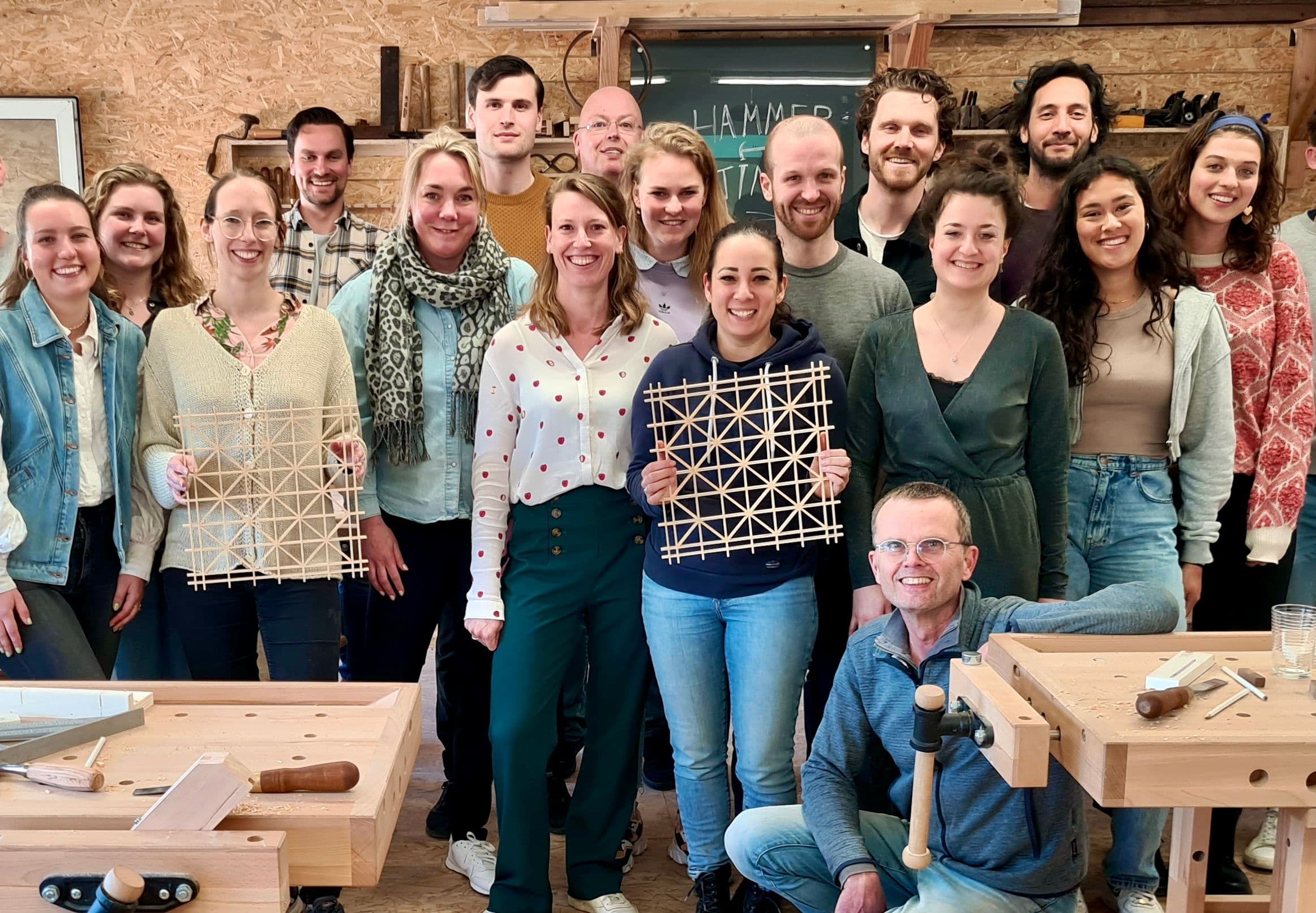 Teamdag in de werkplaats